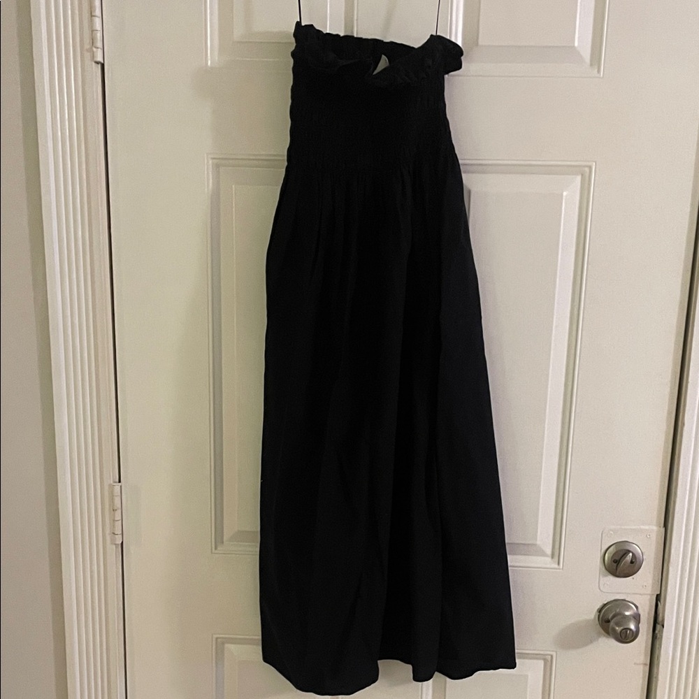 H&M Black Strapless Dress